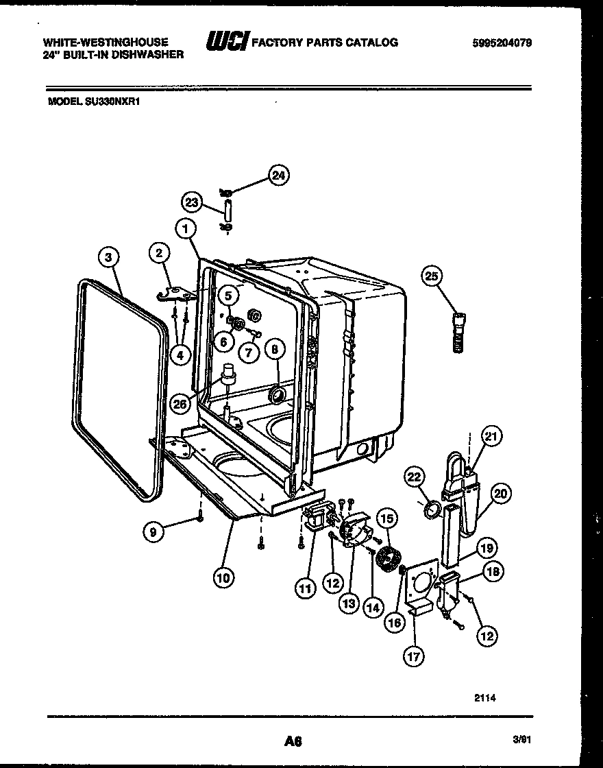 05 - TUB AND FRAME PARTS
