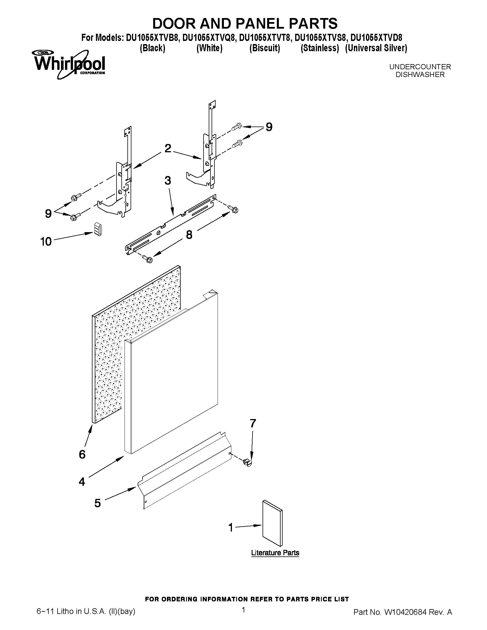 01 - DOOR AND PANEL PARTS