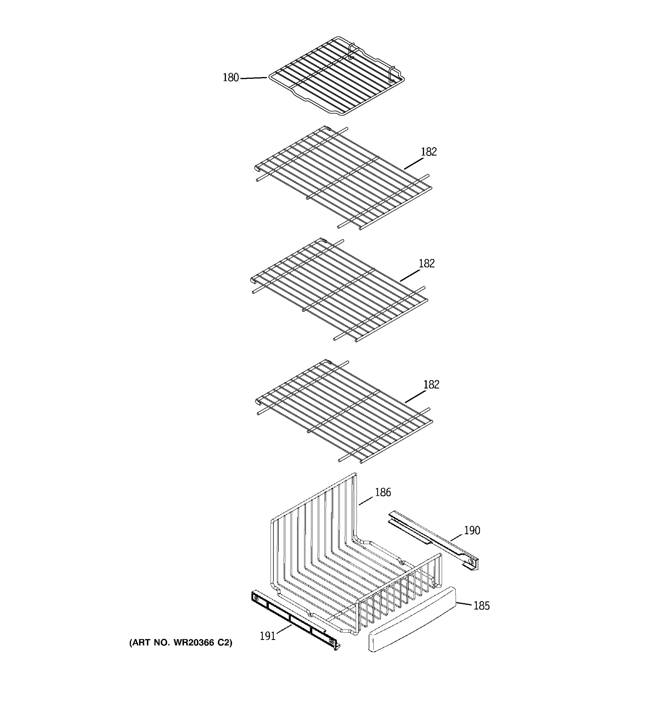 FREEZER SHELVES