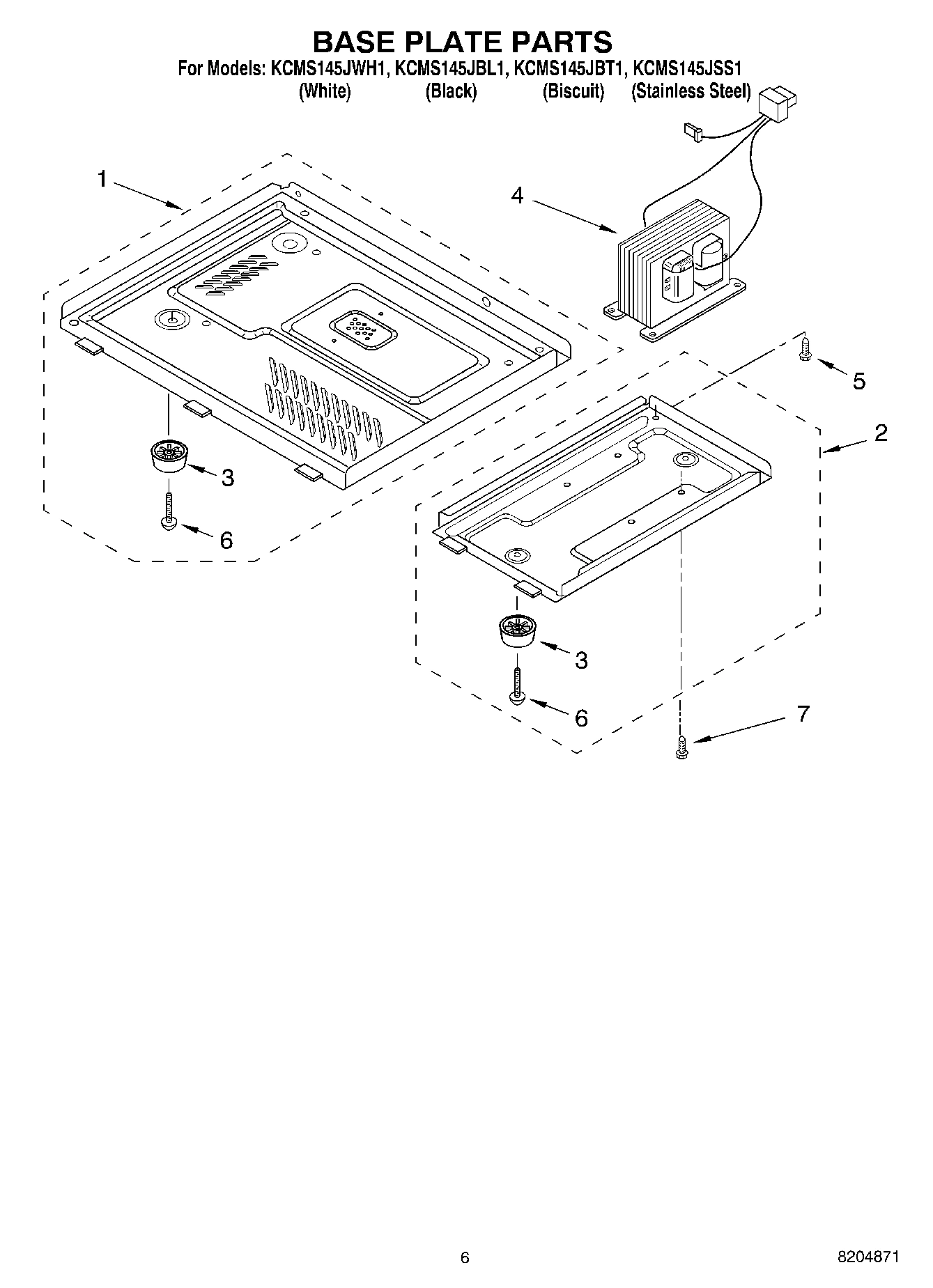 06 - BASE PLATE PARTS