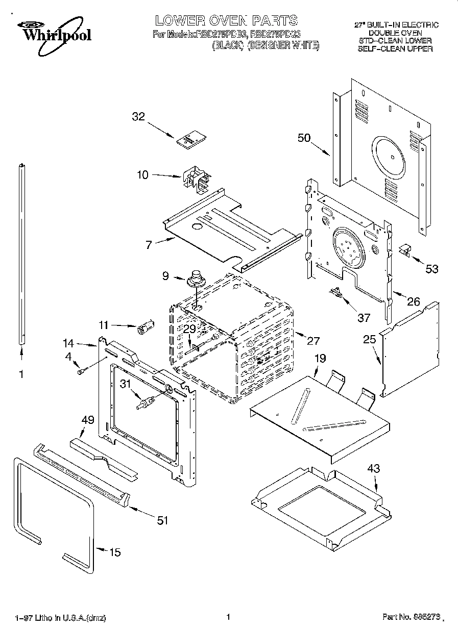 01 - LOWER OVEN