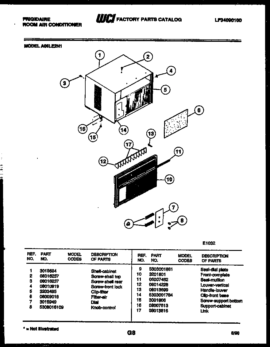 02 - CABINET PARTS