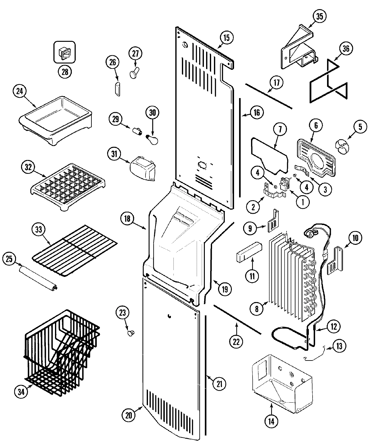 03 - FREEZER COMPARTMENT