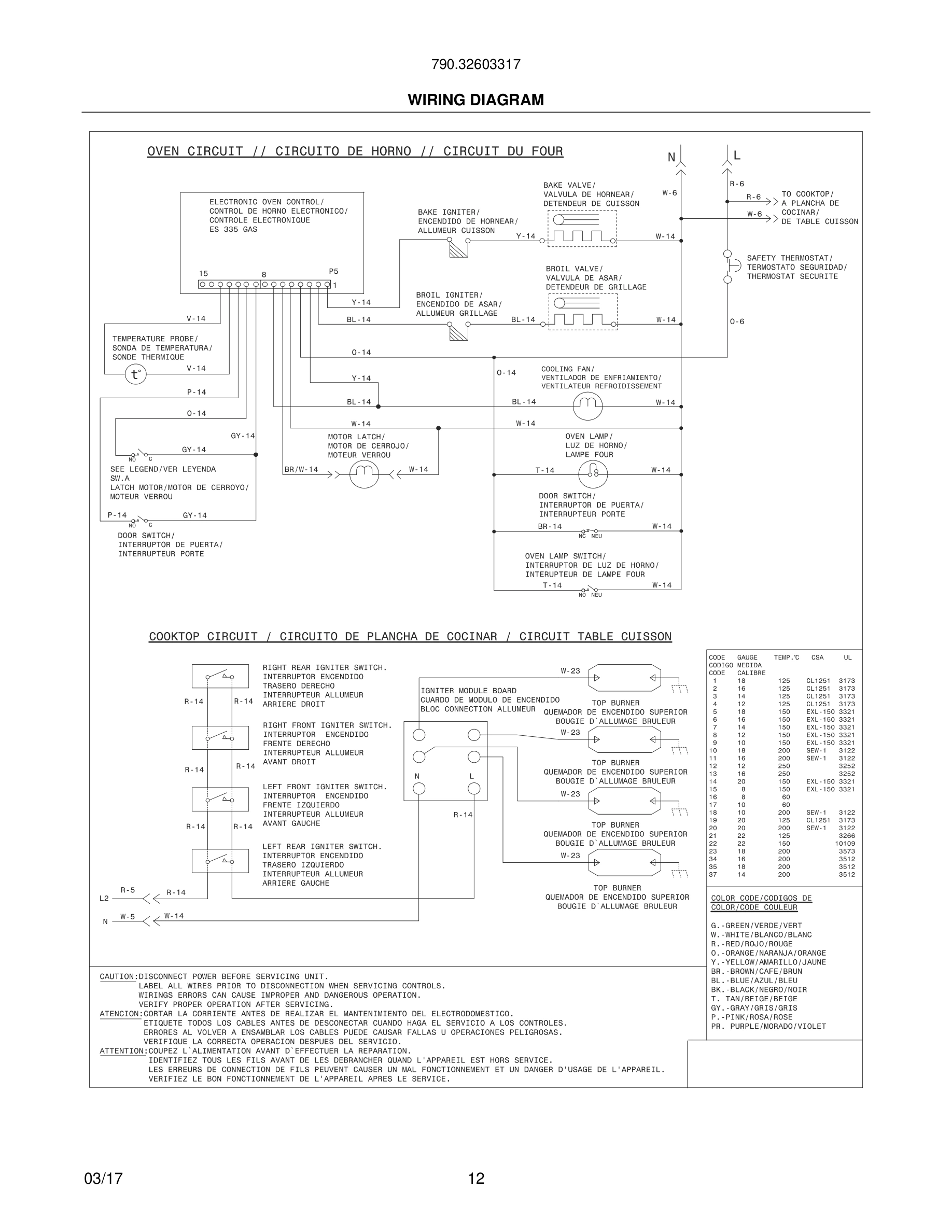 12 - WIRING DIAGRAM