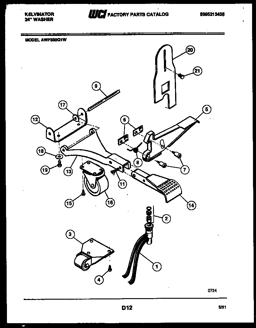 07 - PORTABLE WASHER COMPONENTS
