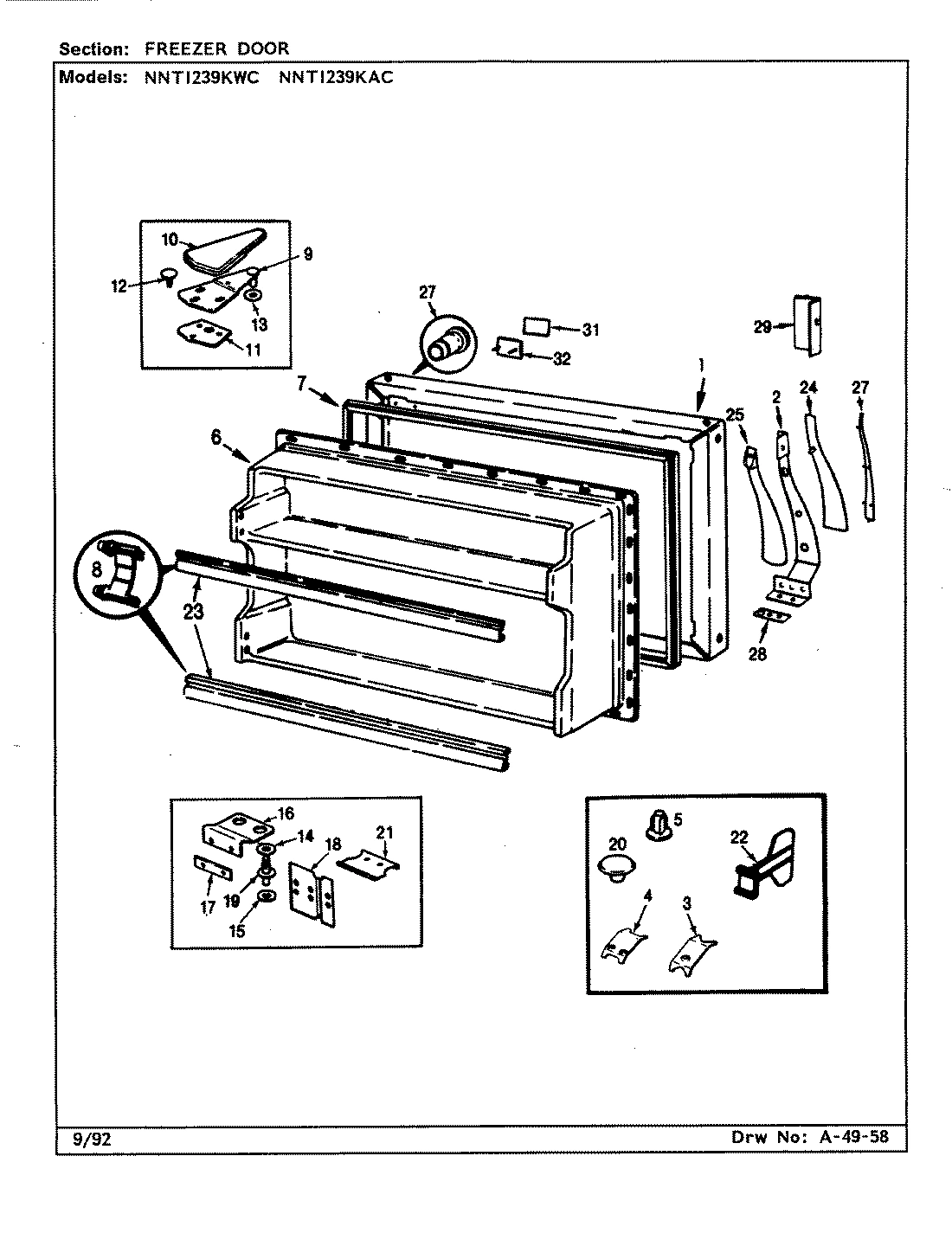 03 - FREEZER DOOR