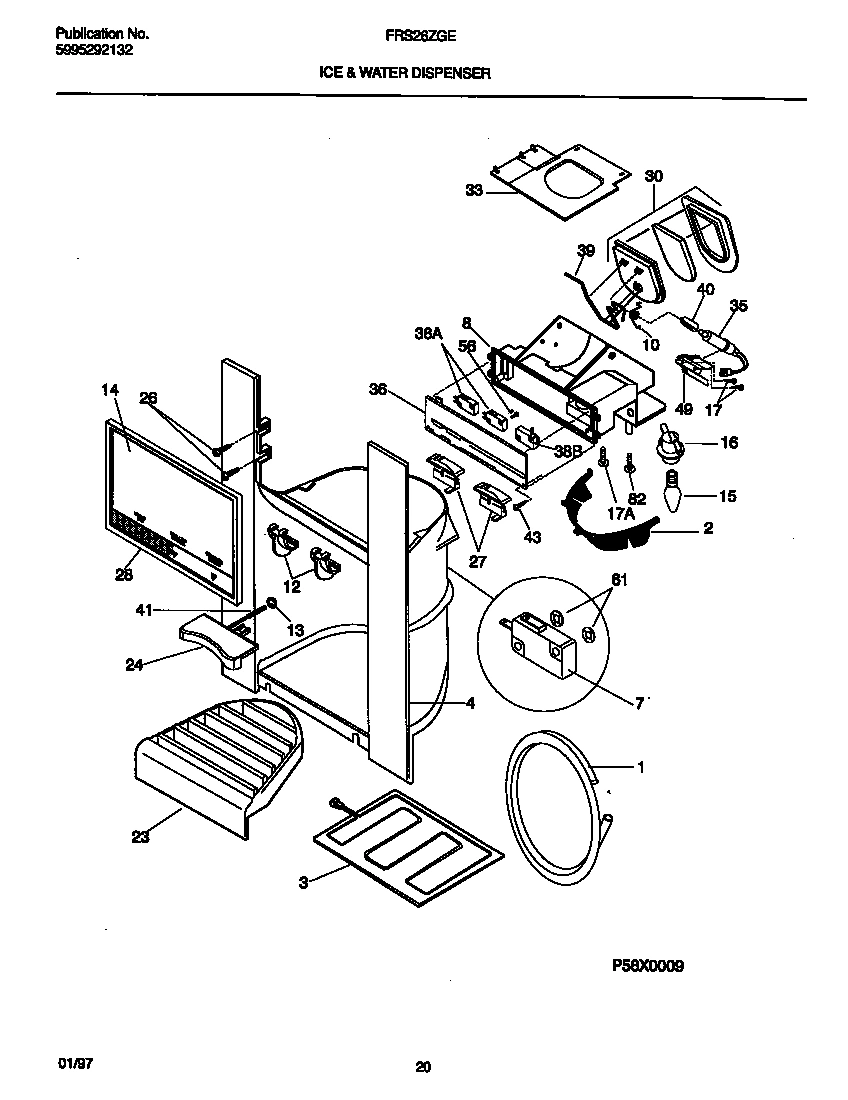 11 - ICE & WATER DISPENSER