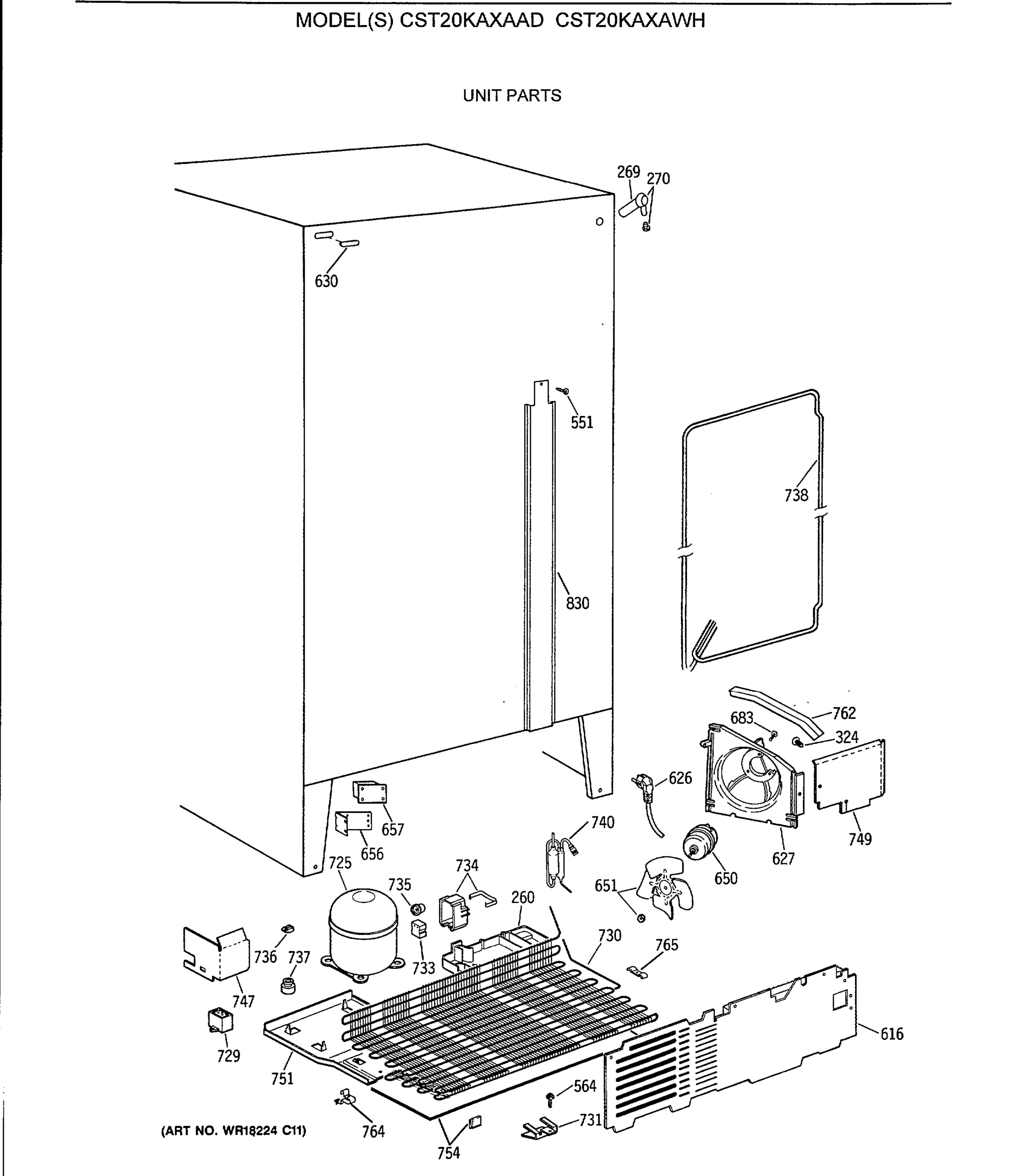 UNIT PARTS