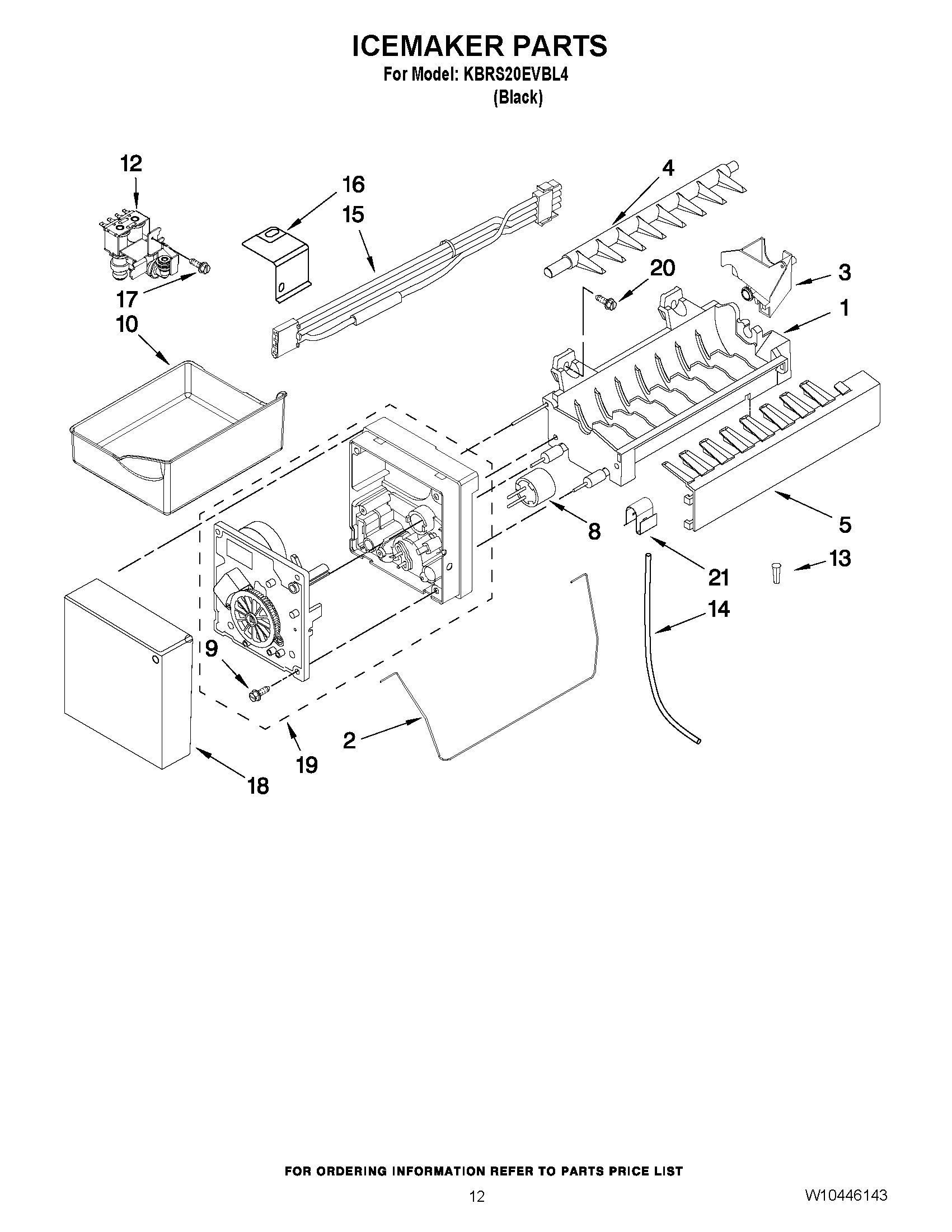 07 - ICEMAKER PARTS