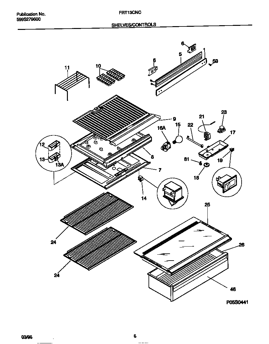 04 - SHELVES/CONTROLS