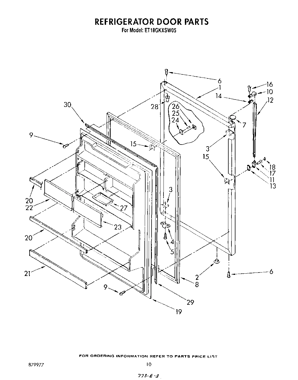 08 - REFRIGERATOR DOOR , LIT/OPTIONAL