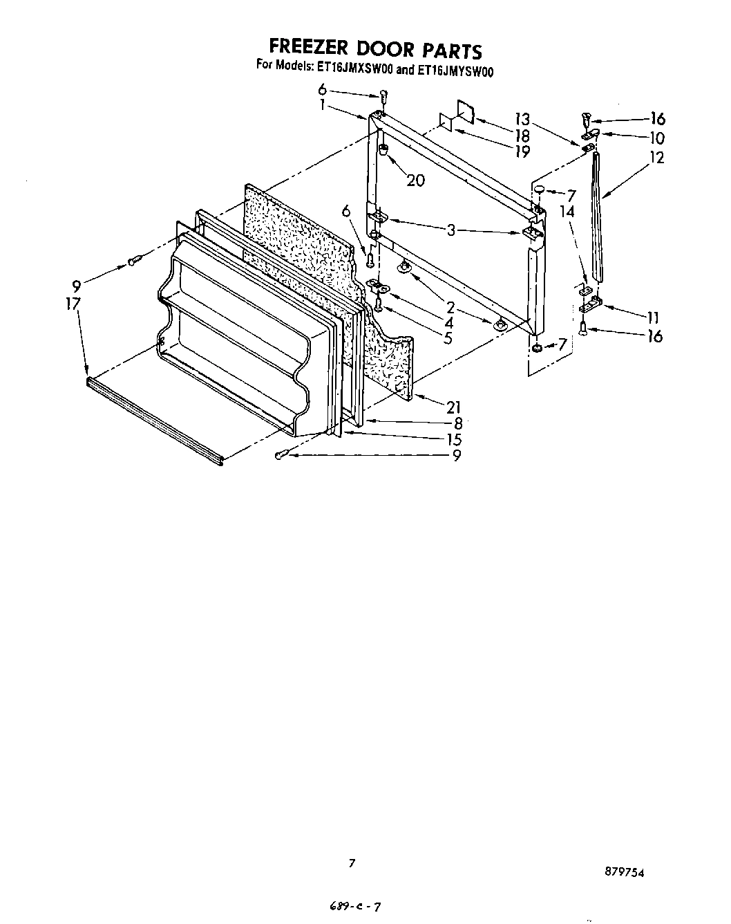 06 - FREEZER DOOR