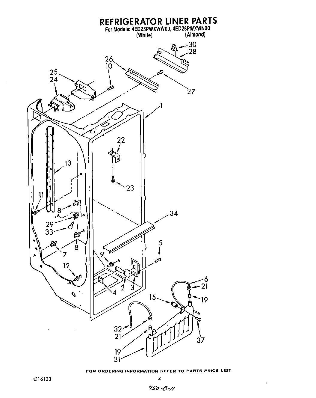 03 - REFRIGERATOR LINER