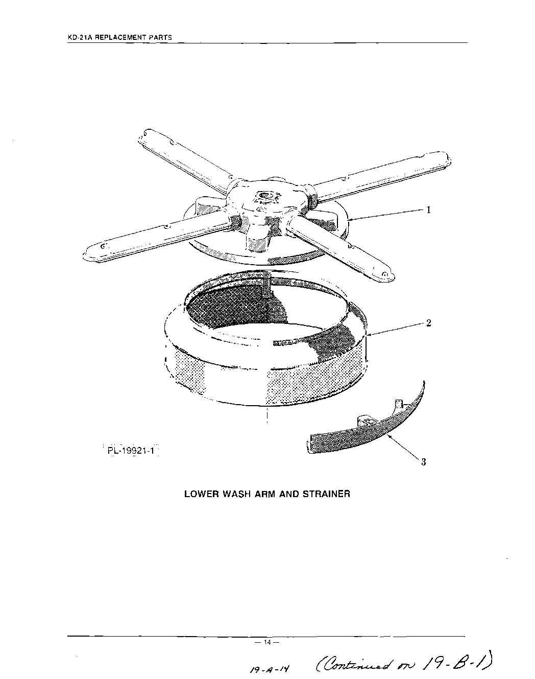 08 - LOWER WASH ARM AND STRAINER