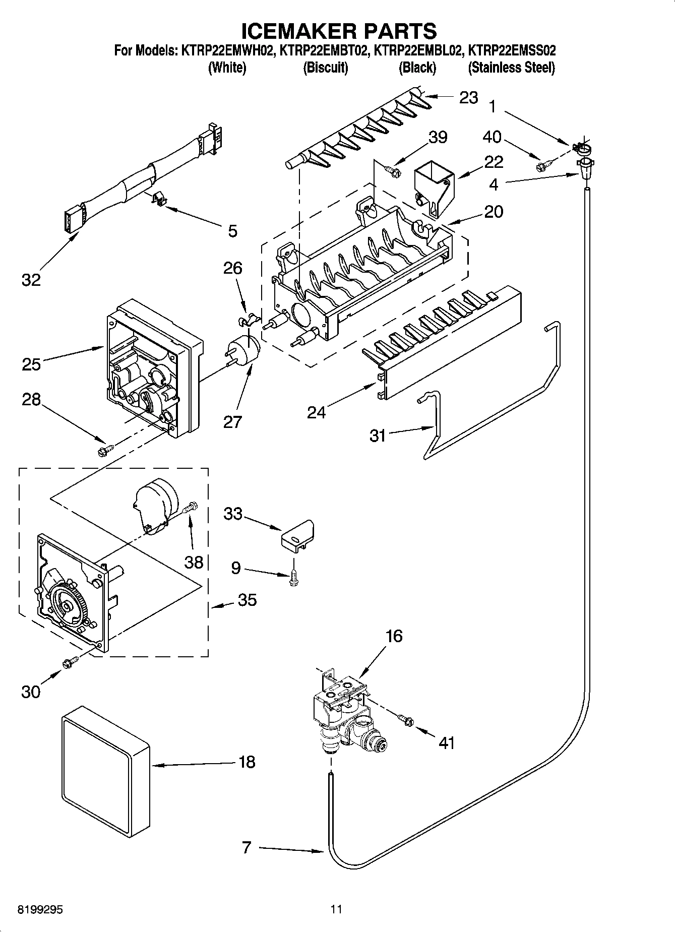 06 - ICEMAKER PARTS