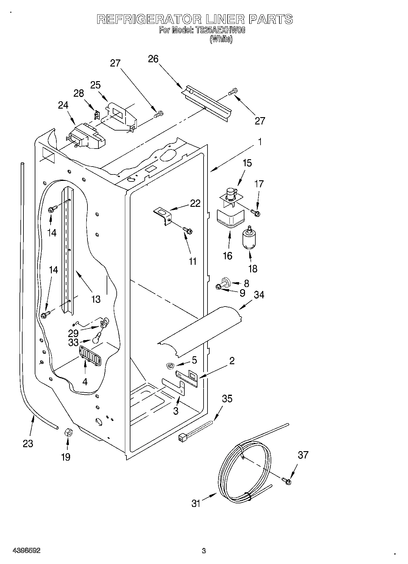 02 - REFRIGERATOR LINER