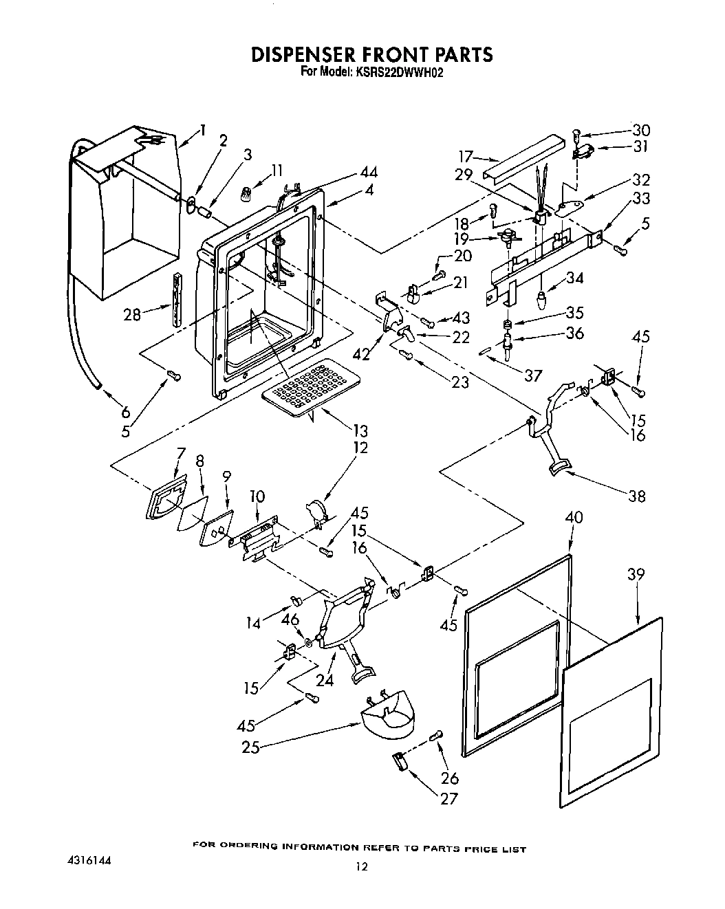 09 - DISPENSER FRONT