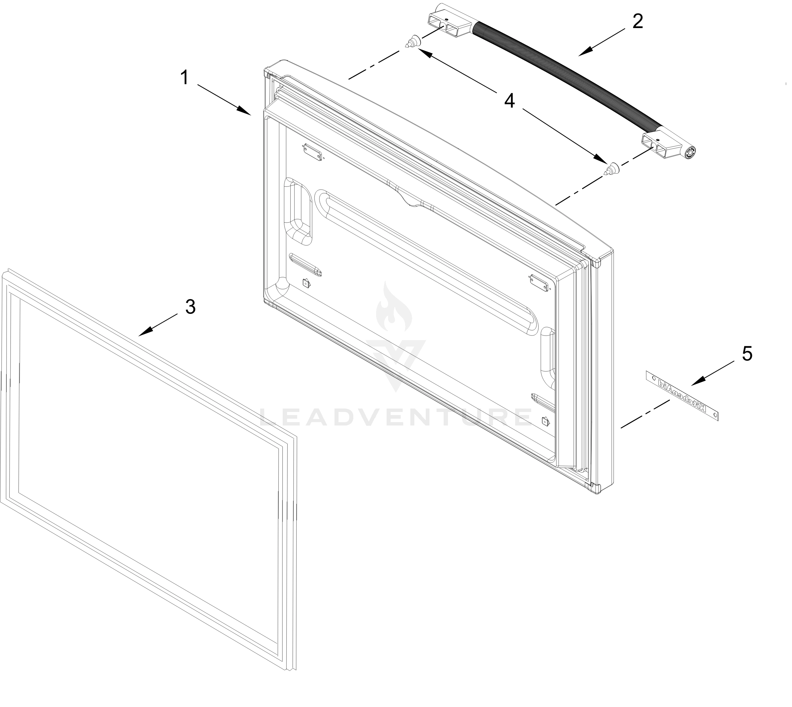 FREEZER DOOR PARTS