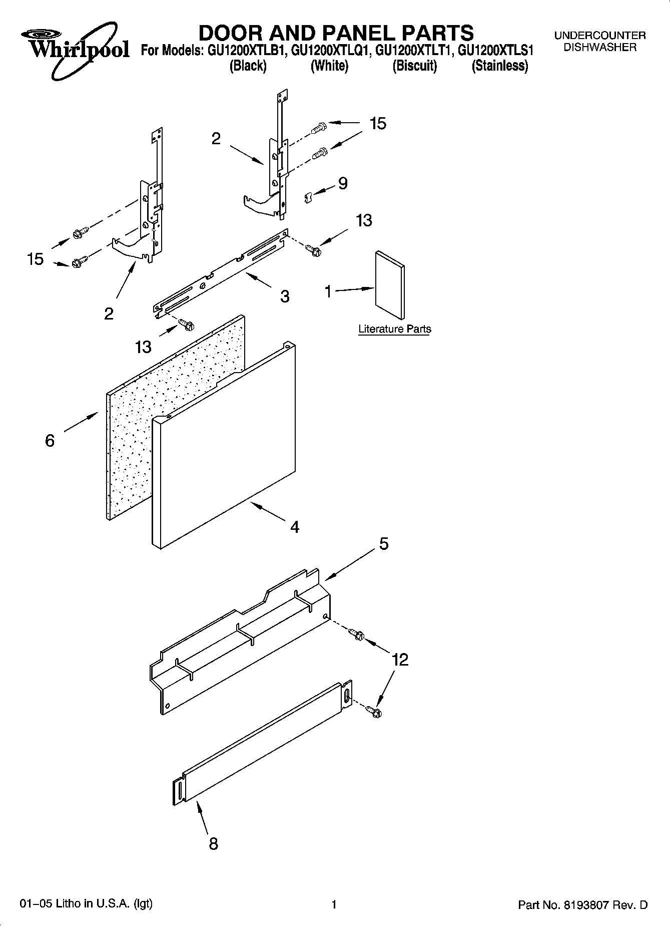 01 - DOOR AND PANEL PARTS
