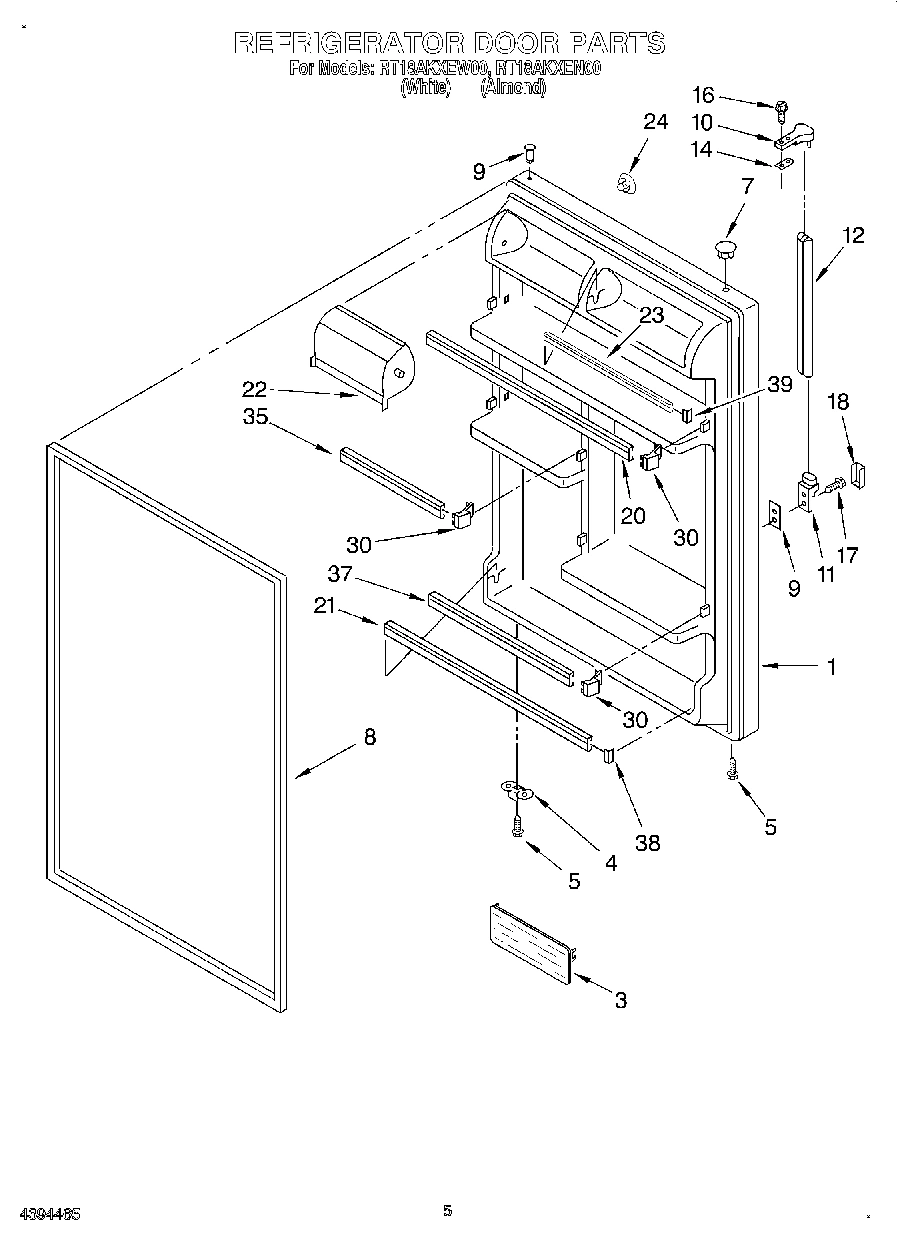04 - REFRIGERATOR DOOR