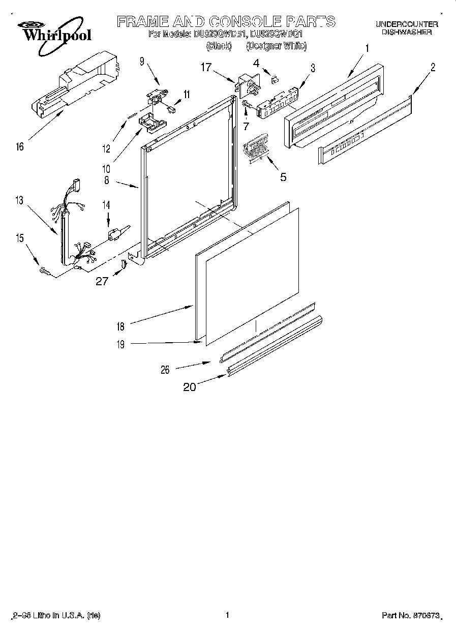 01 - FRAME AND CONSOLE