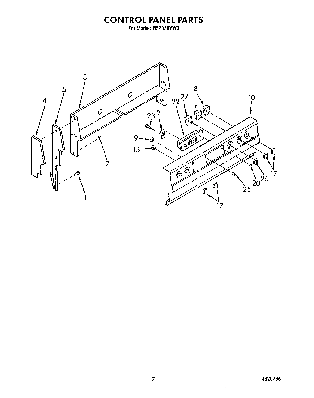 05 - CONTROL PANEL, LIT/OPTIONAL