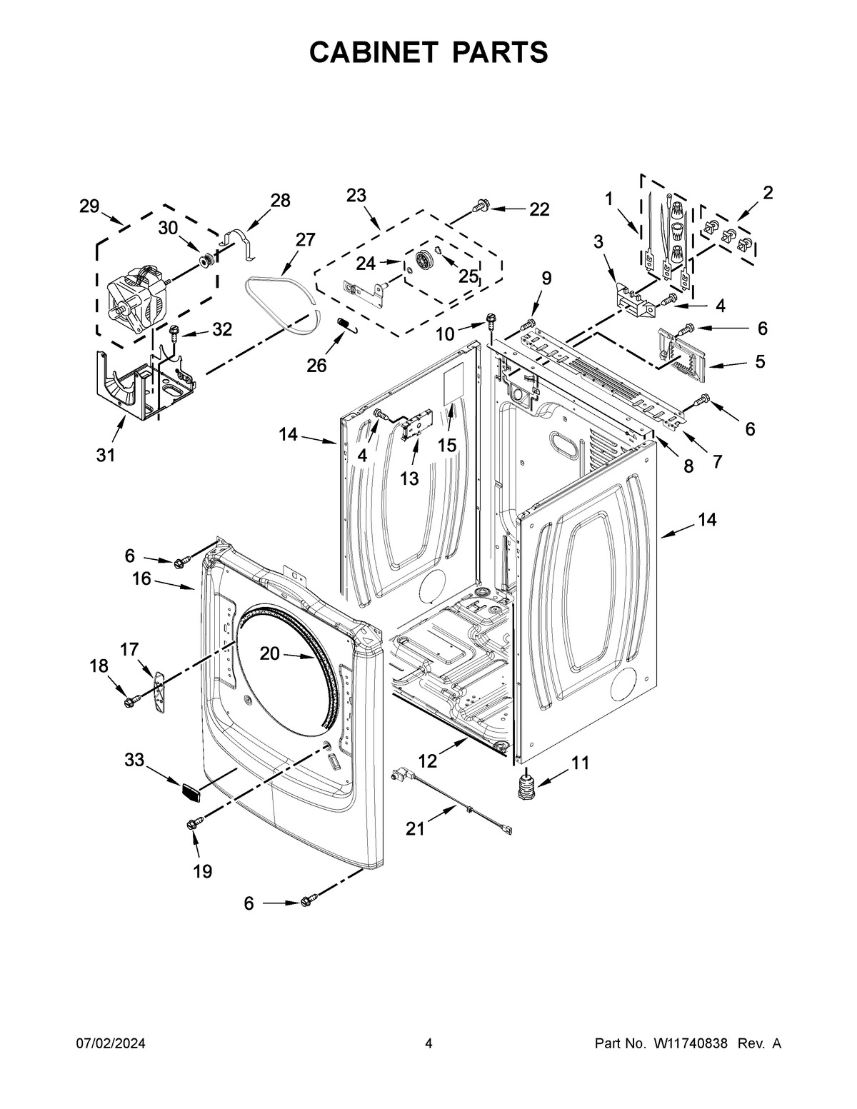 03 - CABINET PARTS