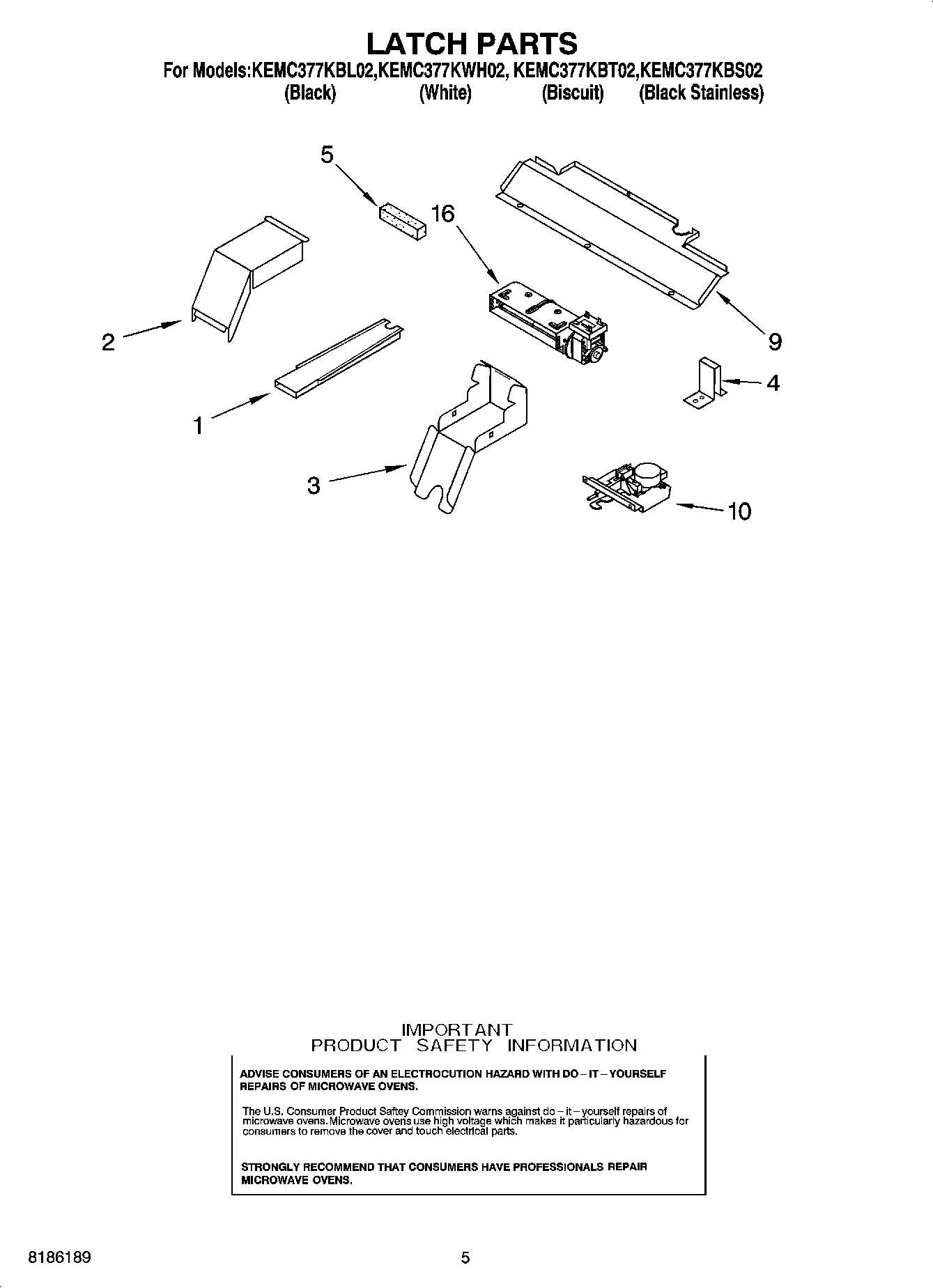 04 - LATCH PARTS