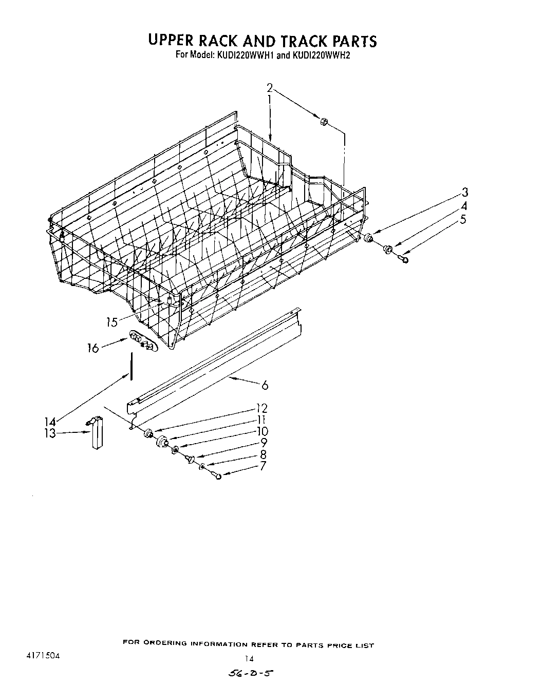 11 - UPPER RACK AND TRACK