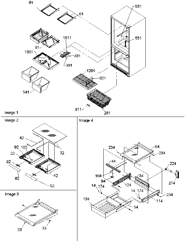 10 - Shelving Assy