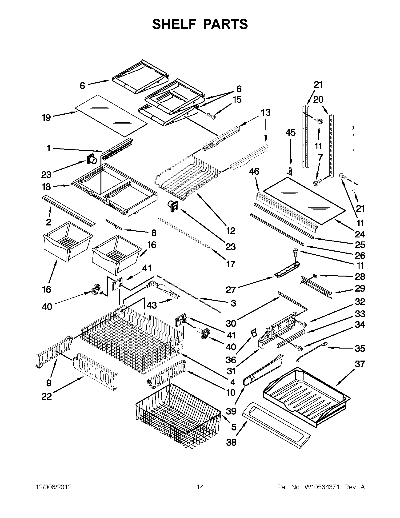 07 - SHELF PARTS
