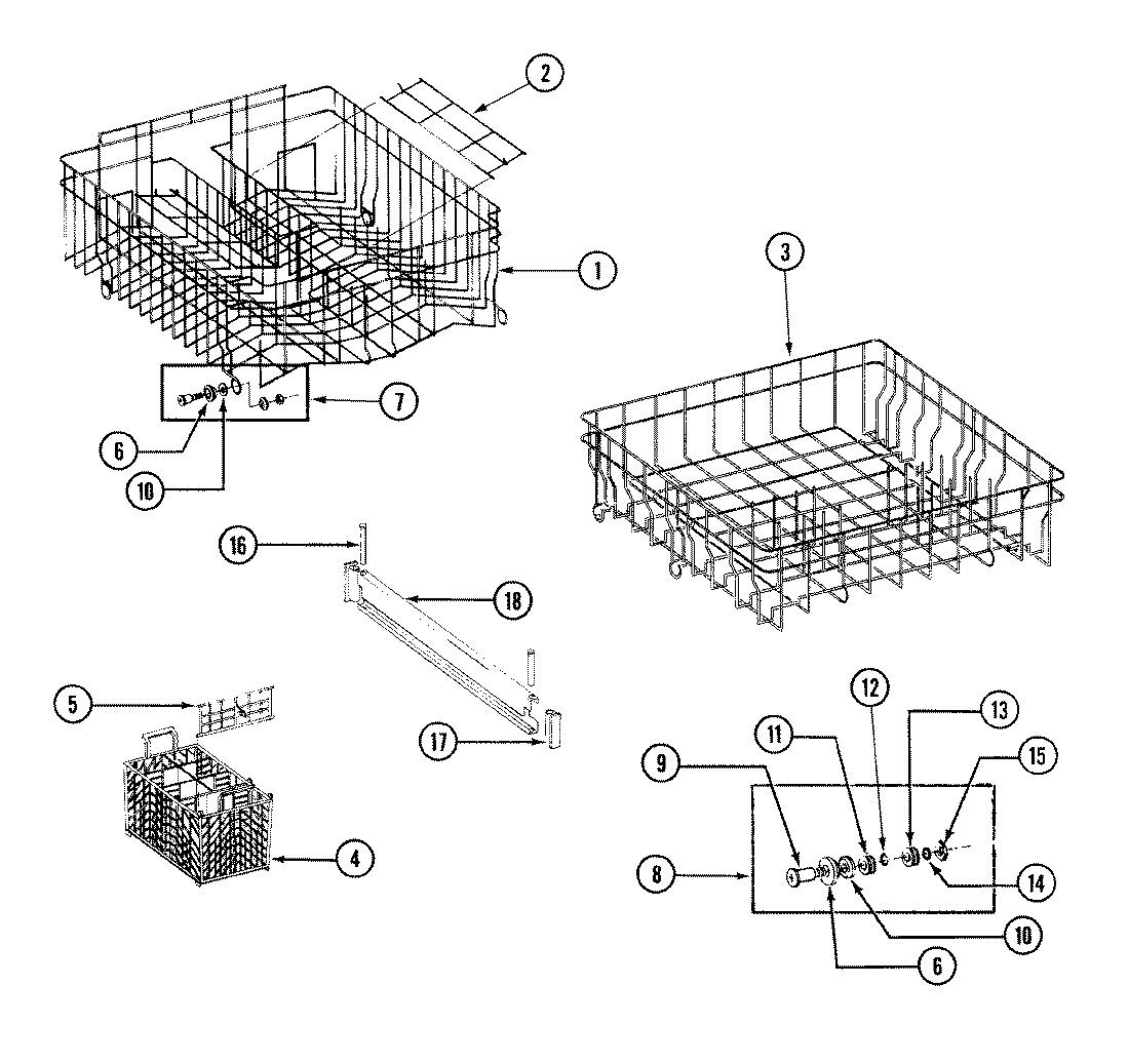09 - TRACK & RACK ASSEMBLY