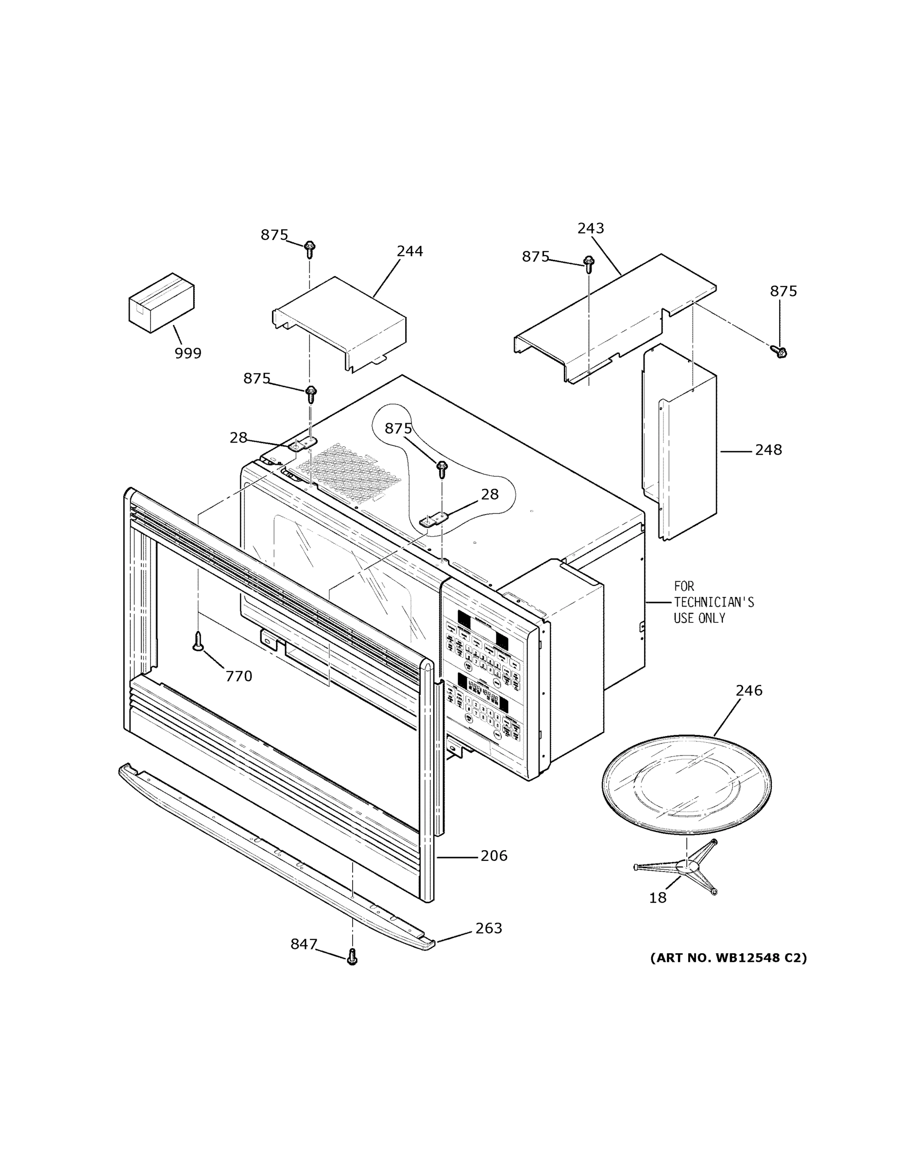 MICROWAVE ENCLOSURE