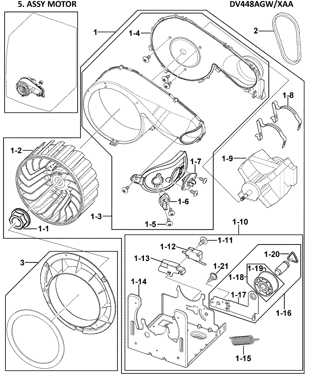 MOTOR ASSY