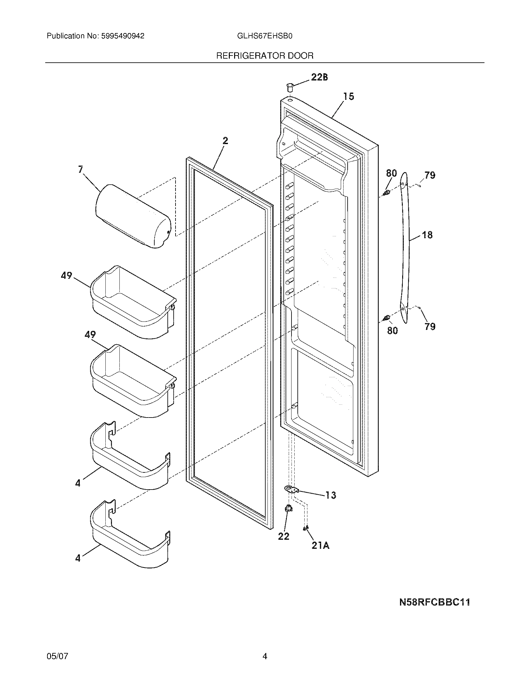 05 - REFRIGERATOR DOOR