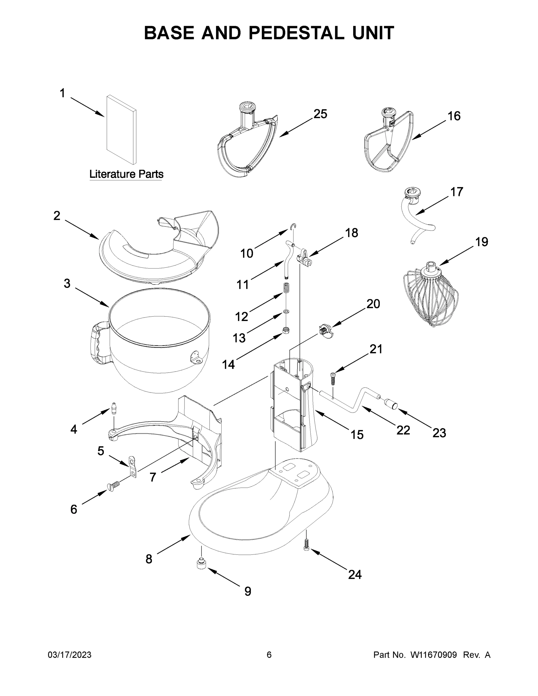 04 - BASE AND PEDESTAL UNIT