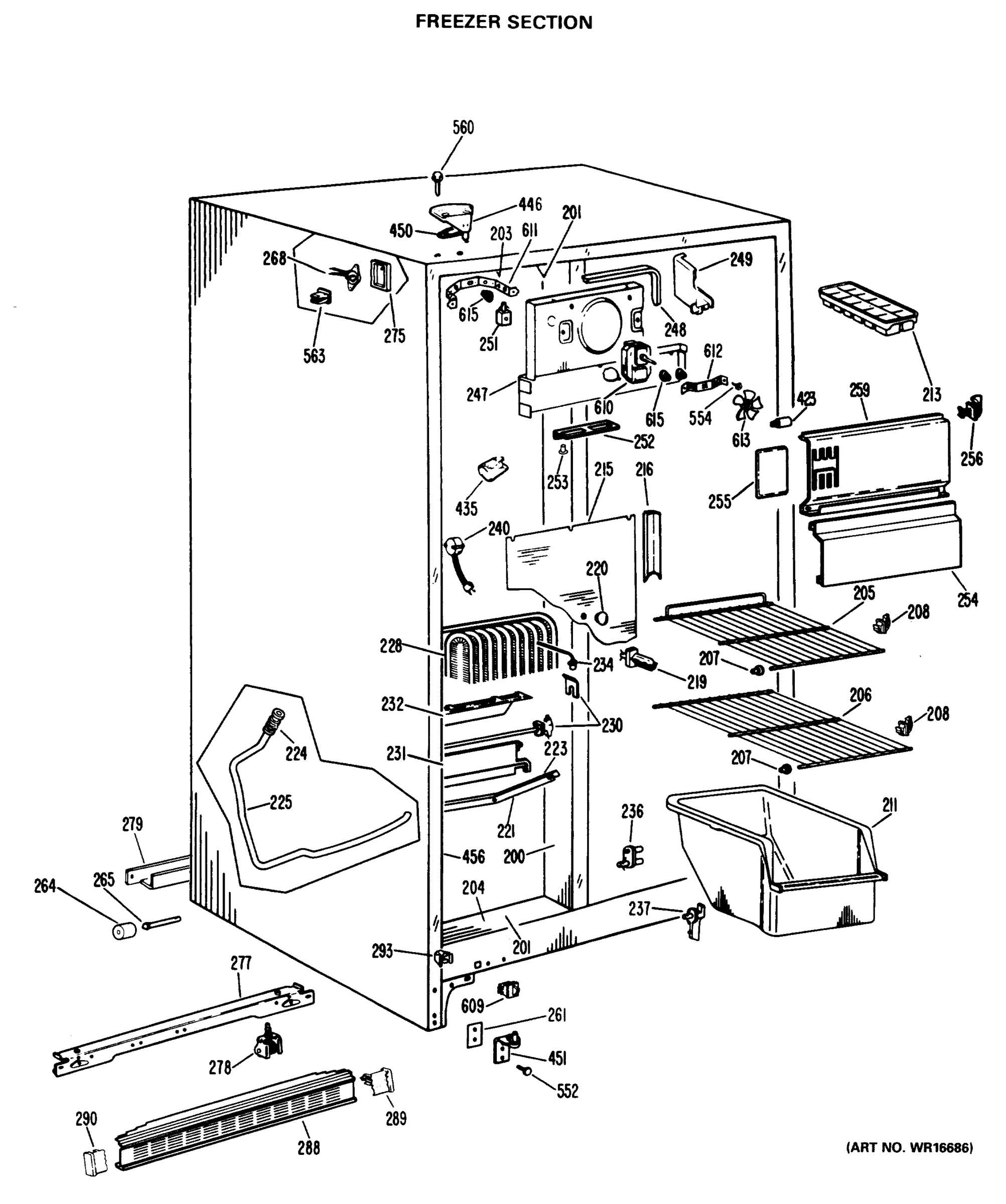 FREEZER SECTION