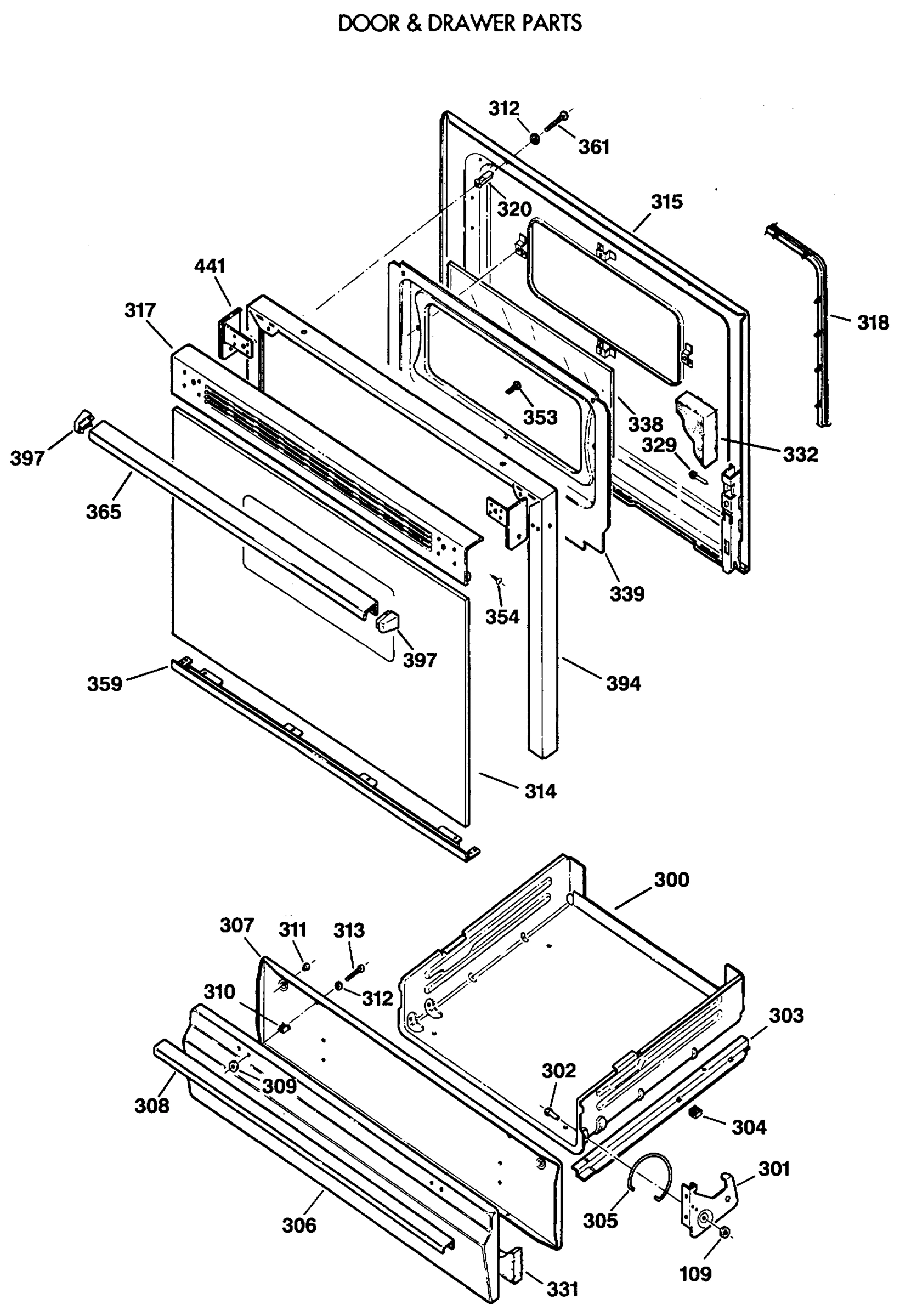 DOOR & DRAWER PARTS