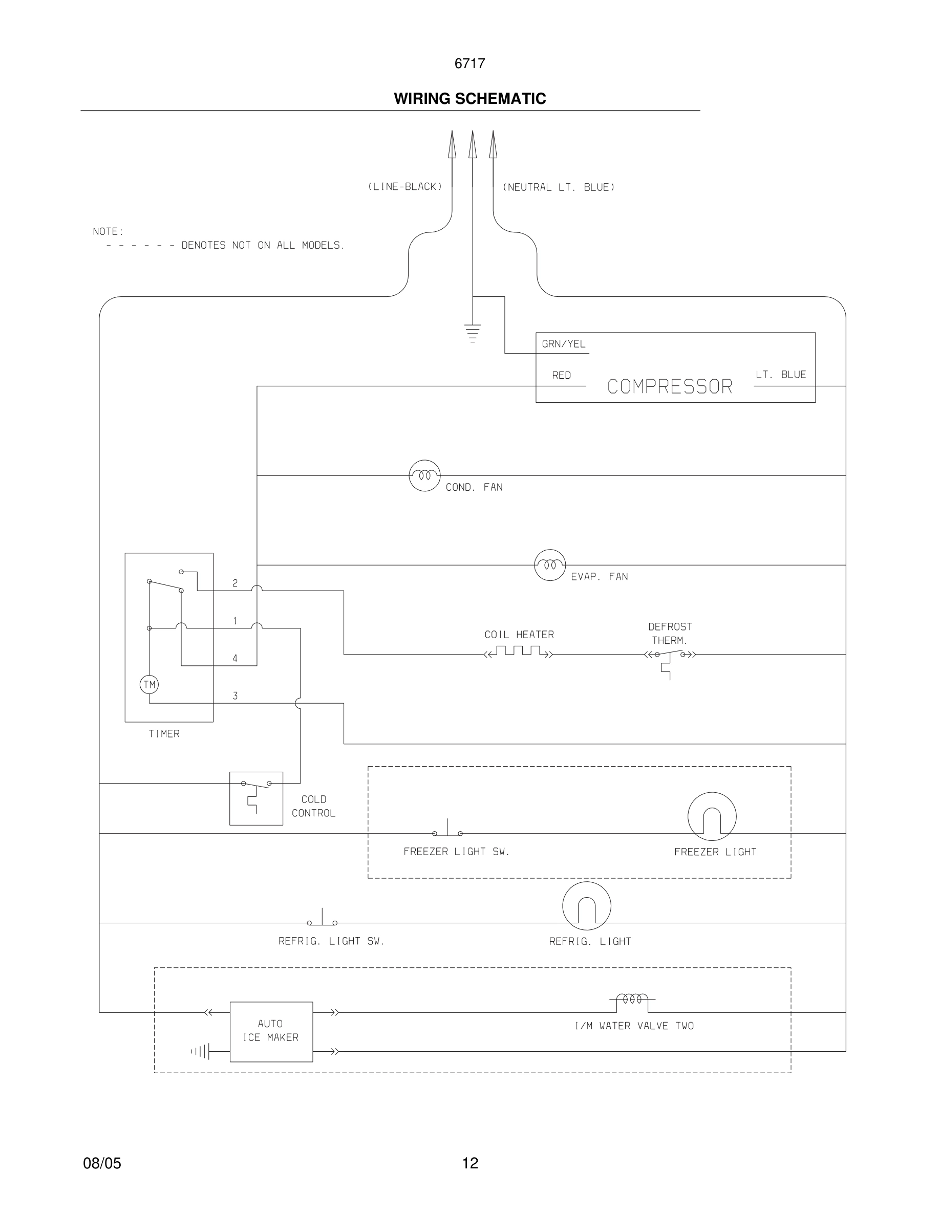12 - WIRING SCHEMATIC