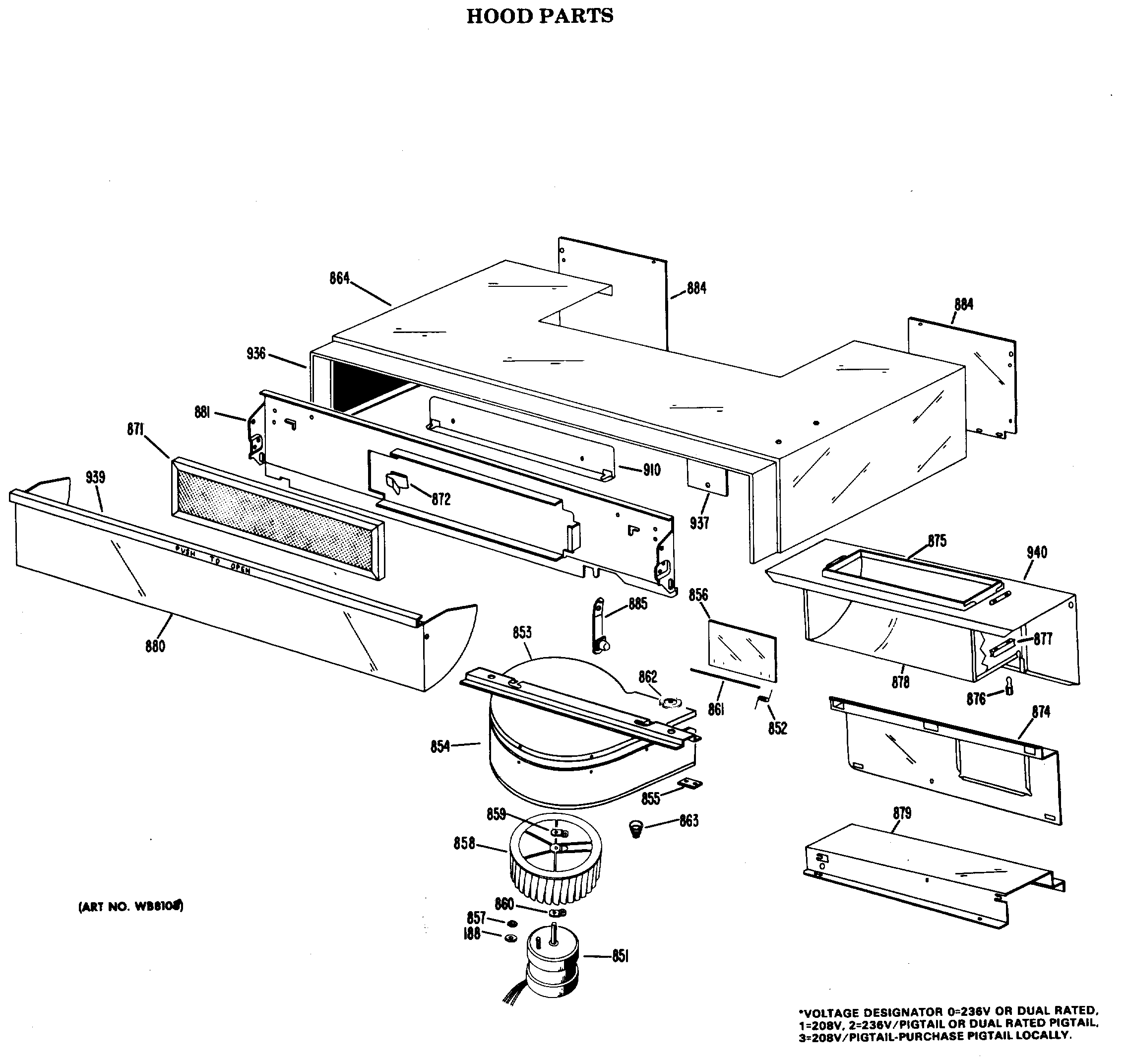 HOOD PARTS