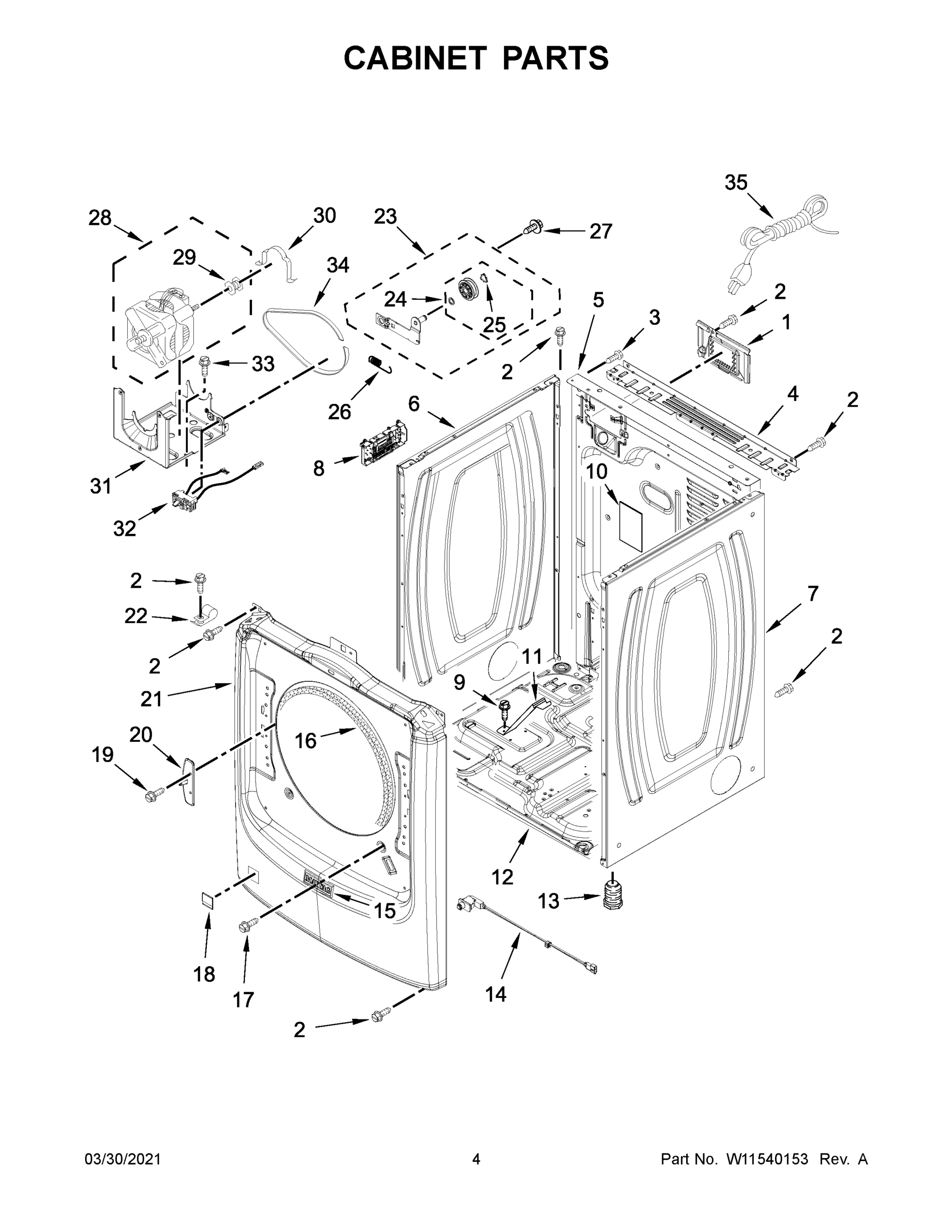 03 - CABINET PARTS