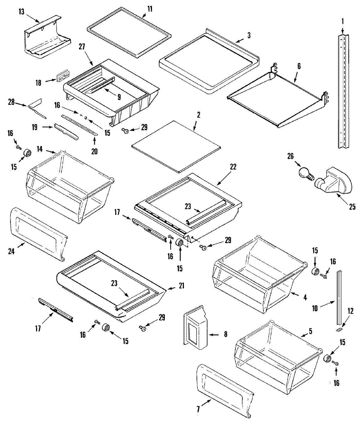 09 - SHELVES & ACCESSORIES