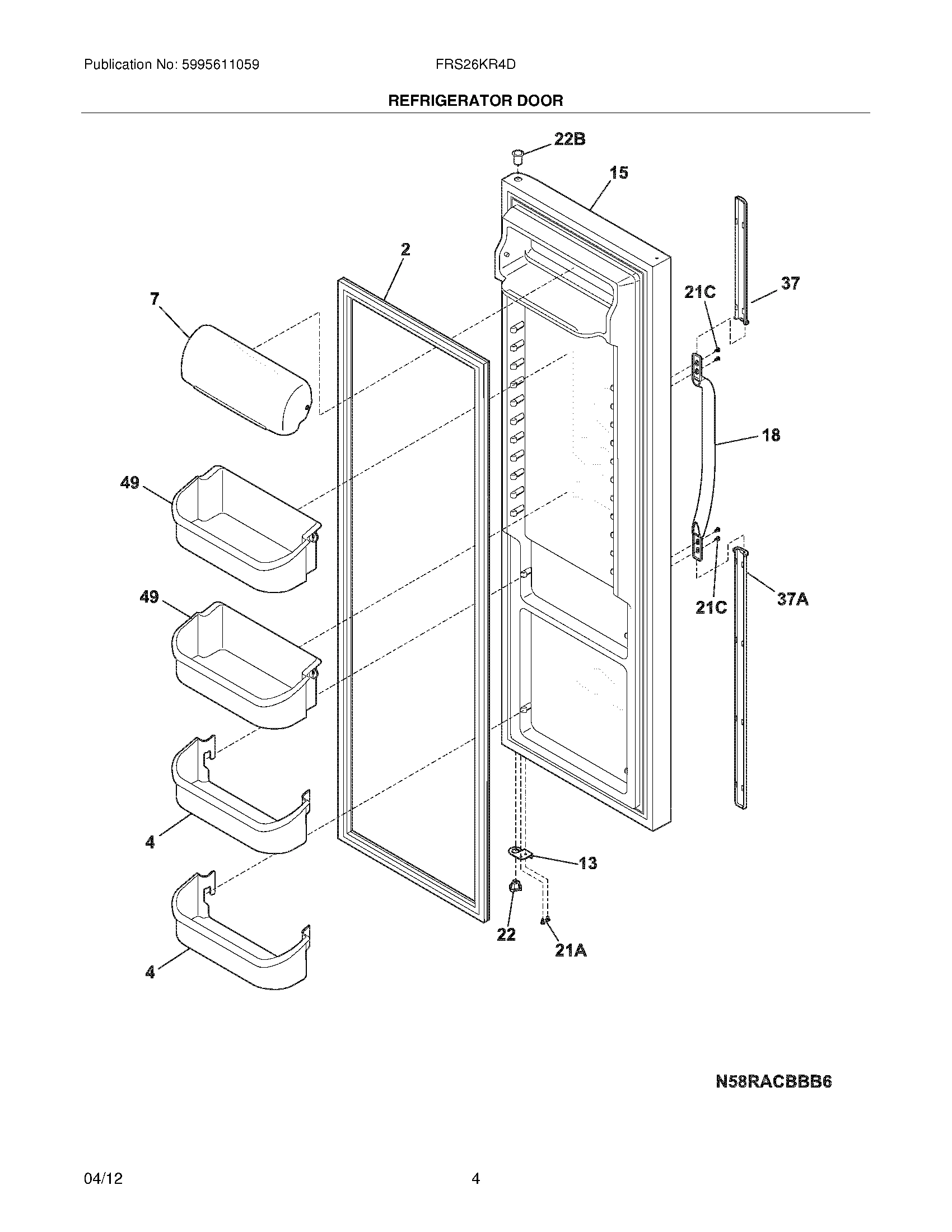 05 - REFRIGERATOR DOOR