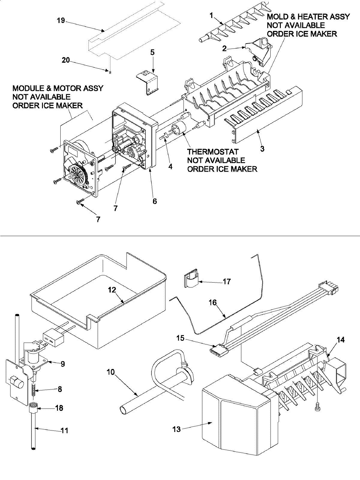07 - OPTIONAL ICE MAKER KIT-IC511