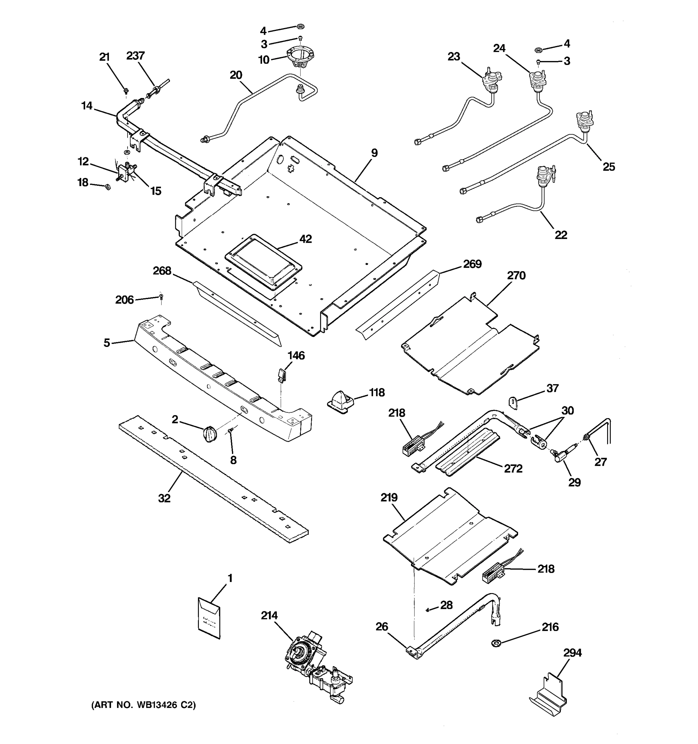 GAS & BURNER PARTS