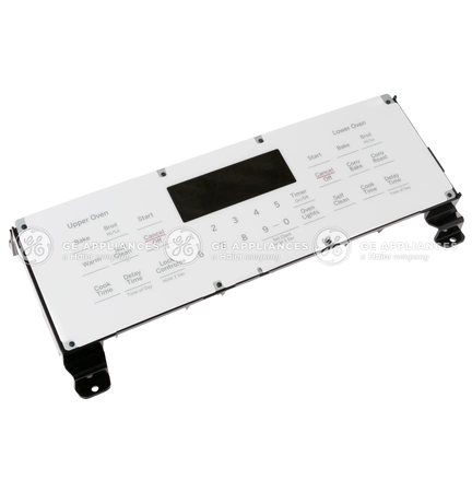 WB27X33130 GE Range Control and Overlay Assem