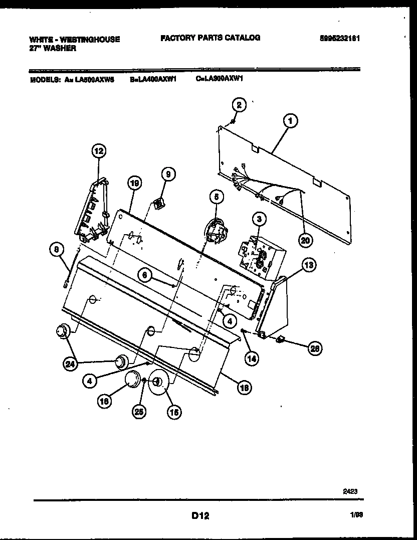05 - CONSOLE AND CONTROL PARTS