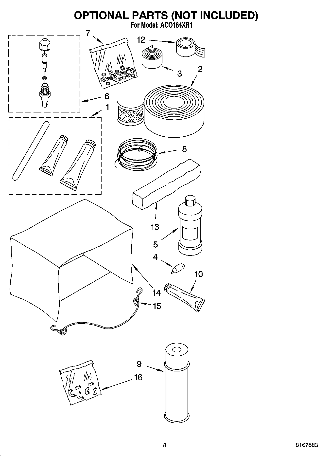 05 - OPTIONAL PARTS (NOT INCLUDED)