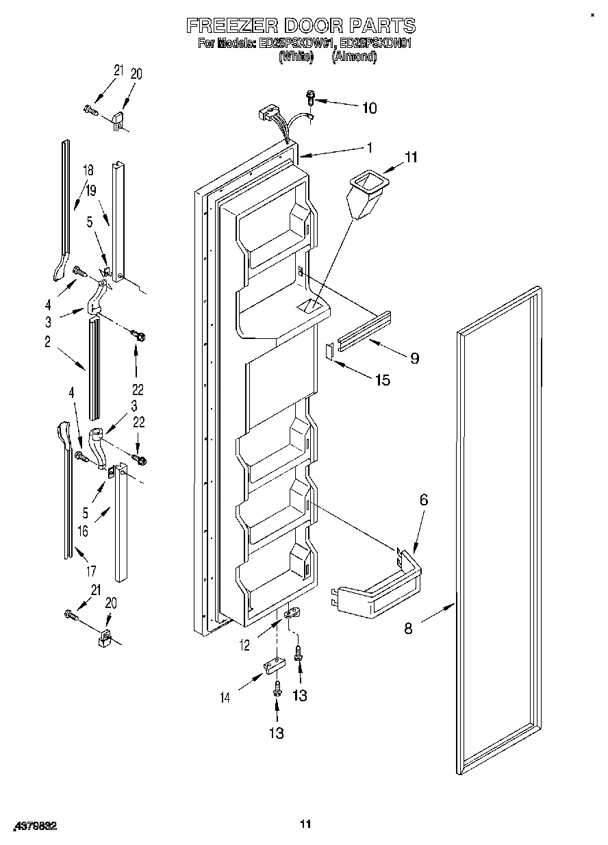 07 - FREEZER DOOR