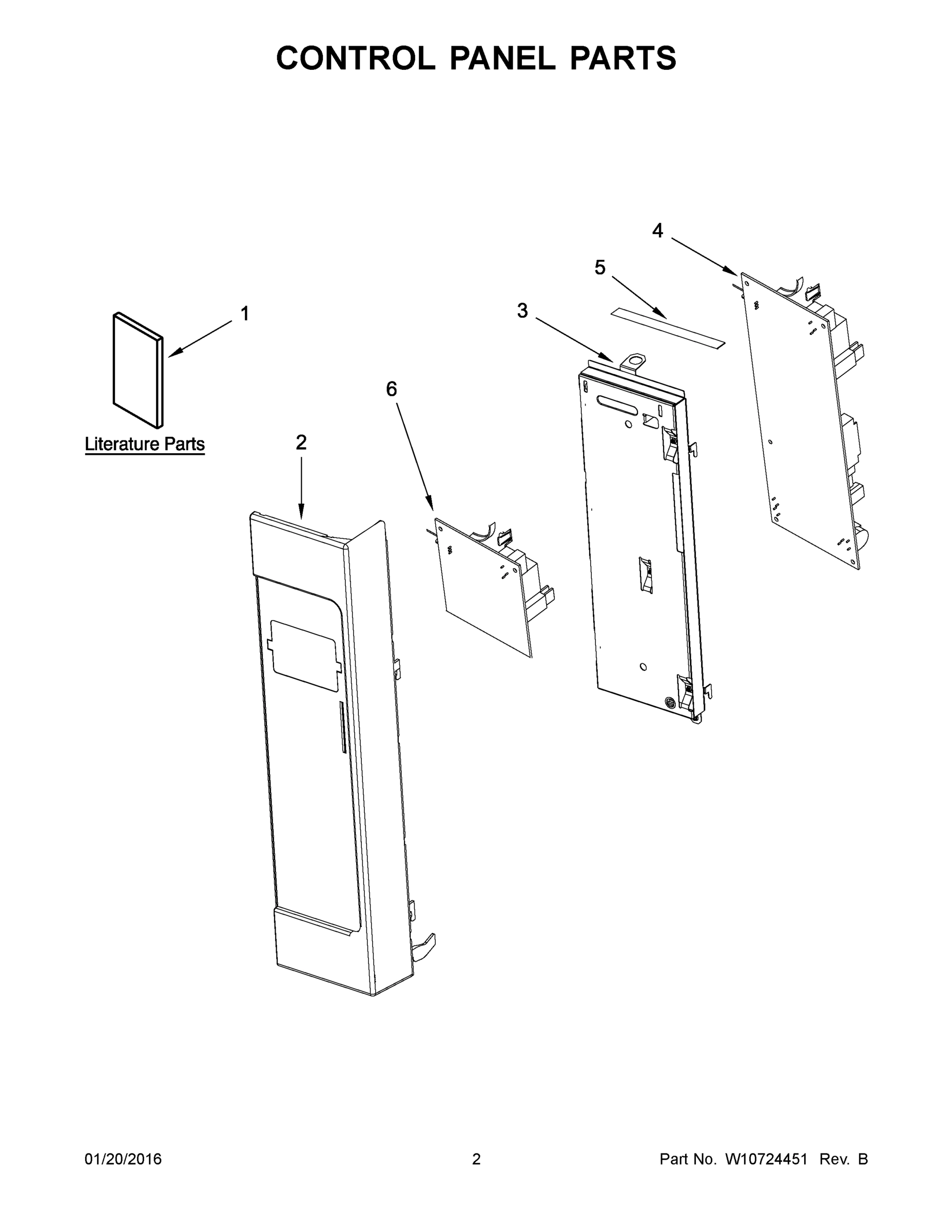 02 - CONTROL PANEL PARTS